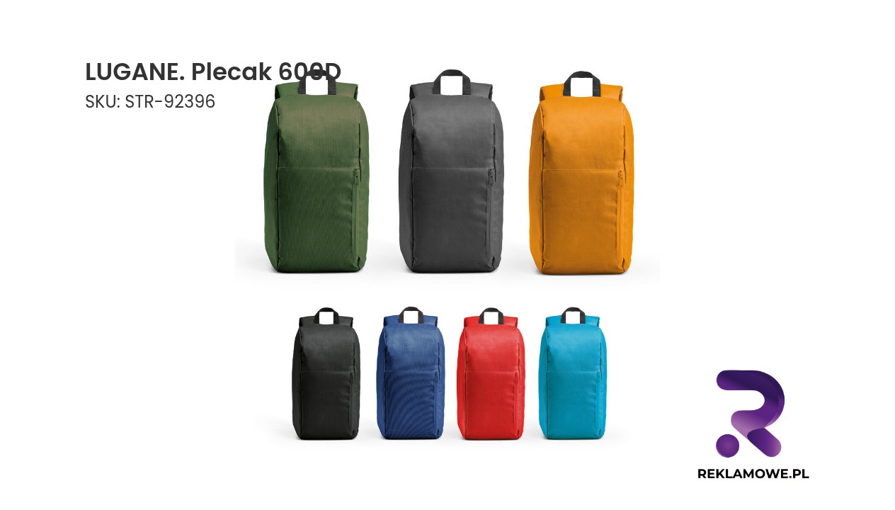 LUGANE plecak 600D - wytrzymały plecak codzienny